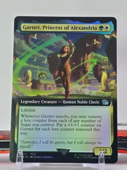 Garnet, Princess of Alexandria FIN 0487 Extended Art FOIL | MTG Final Fantasy - Image 1