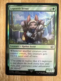 1x Loporrit Scout - Foil NM Eng MTG - Final Fantasy - Image 1