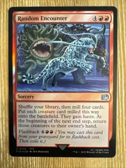1x Random Encounter - Foil NM Eng MTG - Final Fantasy - Image 1