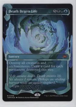 Death Begets Life (Showcase) Foil Magic: Tarkir: Dragonstorm TDM #0406 - Image 1