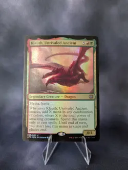 Klauth, Unrivaled Ancient Commander: Adventures in the Forgotten Realms Foil - Image 1