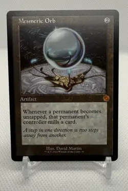 Near mint mythic retro Mesmeric Orb MTG The Brother's War 31 - Image 1