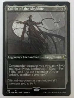 Cultist of the Absolute (Foil Etched) Commander Legends Baldur's Gate - MTG RARE - Image 1