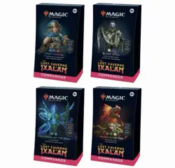 The Lost Caverns of Ixalan Commander Deck Case Sealed Set Of Four MTG Magic - Image 1