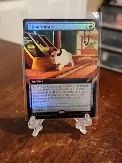 MTG Avatar: The Last Airbender 202 BISON WHISTLE extended foil - Image 1