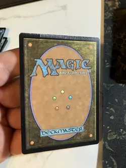 Mount Doom MTG MISPRINT CRIMPED - Image 2