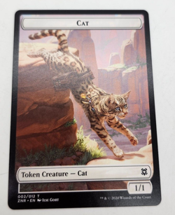 Cat Token - Zendikar Rising (ZNR) - 2/12 - MTG - Image 1