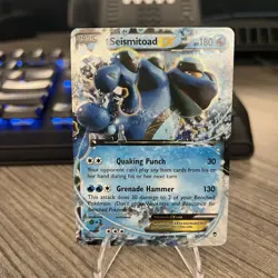 Pokemon Seismitoad EX 20/111 XY Furious Fists Holo - Image 1