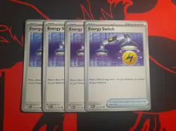 x4 Energy Switch 115/132 - Mega Evolution - Pokemon - NM/M English - Image 1