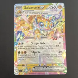 Galvantula ex 051/142 Sv07: Stellar Crown Double Rare Holo Pokemon TCG NM 2024 - Image 1