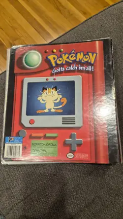 Vintage Pokemon Pikachu 3 Ring Binder Gotta Catch 'Em All Nintendo 1999 - Image 2