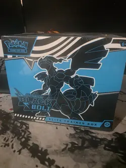 Pokemon TCG Scarlet & Violet: Black Bolt - Elite Trainer Box ETB - SEALED NEW - Image 1