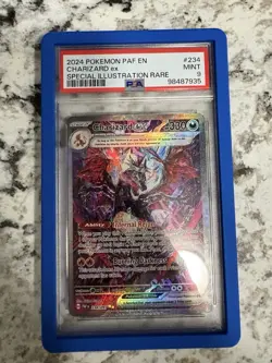2024 Pokemon Paldean Fates Charizard ex Near Mint Rare PSA 9 234/091 - Image 1