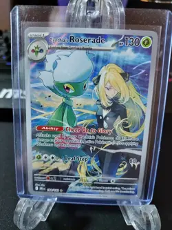 Cynthia's Roserade 184/182 Sv10: Destined Rivals Holo - Pokemon TCG - Near Mint - Image 1