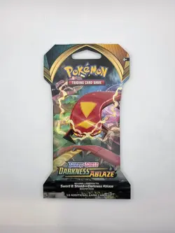 Pokemon TCG SWSH Darkness Ablaze Hanger Pack Factory Sealed (Random Art) - Image 1