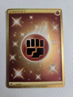 Pokemon~ Basic Fighting Energy 258/198 ~ Gold Hyper Rare ~ Scarlet & Violet - Image 1