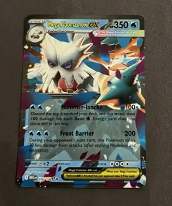 Mega Abomasnow ex (Double Rare) 036/132 - Mega Evolution Pokemon- Pack Fresh NM+ - Image 1