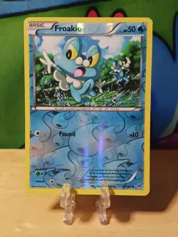 Pokemon - XY - BREAKthrough Froakie 46/162 Reverse Holo - LP - Image 1