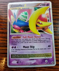 Pokemon Cresselia Lv.X 103/106 - DP Great Encounters EX MP - Image 1