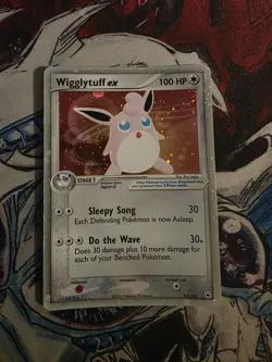 Wigglytuff ex 101/101 Hidden Legends Holo Pokemon TCG LP - Image 1