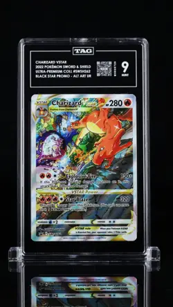 Pokemon Sword And Shield Charizard VSTAR SWSH262 Tag 9 - Image 1