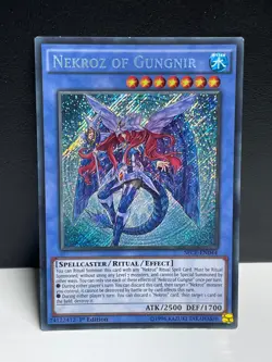 Nekroz of Gungnir - SECE-EN044 - Secret Rare - LP - 1st Edition - Yu-Gi-Oh! - Image 1