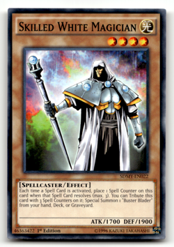 Skilled White Magician SDMY-EN022 1st Edition Common Structure Deck: Yugi Muto L - Image 1