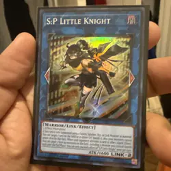 Yugioh S:P Little Knight RA03-EN049 Super Rare 1st Ed NM - Image 1