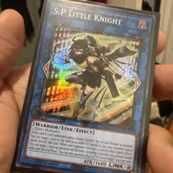 Yugioh S:P Little Knight RA03-EN049 Super Rare 1st Ed NM - Image 2