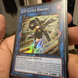 Yugioh S:P Little Knight RA03-EN049 Super Rare 1st Ed NM - Image 3