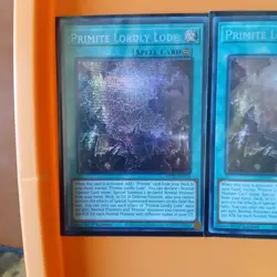 Yugioh 3x Primite Lordly Lode x2-MP25-EN114 x1-BLMM - Image 2