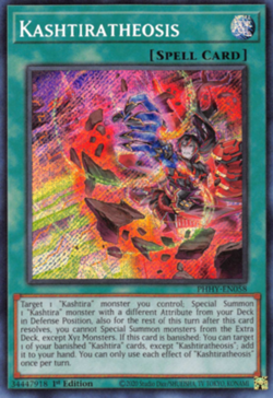 Yugioh! LP Kashtiratheosis - PHHY-EN058 - Secret Rare - 1st Edition Lightly Play - Image 1