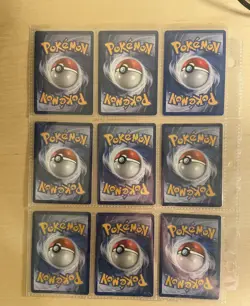 Pokemon Card Lot Of 9! Vintage And Modern! - Image 2