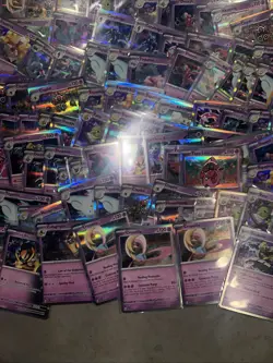 190+ Pokemon Holographic Holo Card Lot Psychic Energy Type Mewtwo Fezandipiti - Image 4