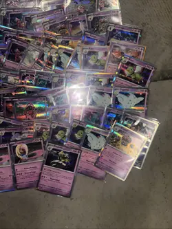 190+ Pokemon Holographic Holo Card Lot Psychic Energy Type Mewtwo Fezandipiti - Image 5