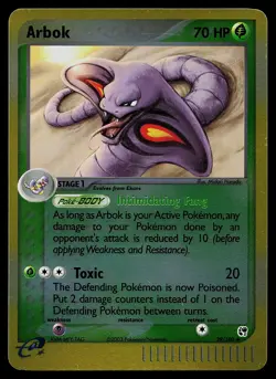 Pokemon Card - Arbok Sandstorm 29/100 Uncommon Reverse Holo - Image 1