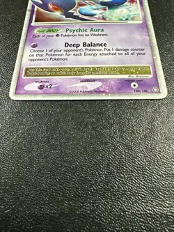 Pokemon TCG Azelf LV.X Legends Awakened Holo Card 140/146 - Image 3