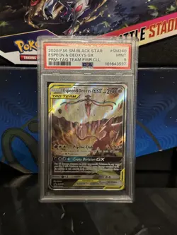 🔥Umbreon/Darkrai GX *&* Espeon/Deoxys Tag Team PROMO Cards **SEQUENTIAL PSA 9** - Image 3