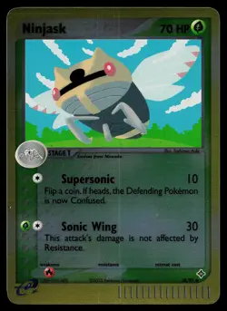 Pokemon Card - Ninjask Dragon 38/97 Uncommon Reverse Holo - Image 1