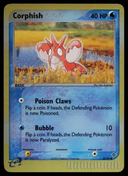 Pokemon Card - Corphish Dragon 52/97 Common Reverse Holo - Image 1