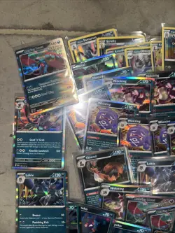 140+ Pokemon Holographic Holo Card Lot Dark Energy Type Tyranitar Weezing 151 + - Image 4