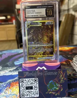 Giratina VSTAR CGC 10 Pristine Gold Crown Zenith GG69/GG70 Pokemon Card Holo - Image 1