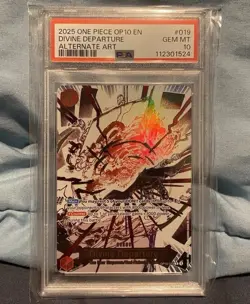 One Piece Card Game | Divine Departure | Alternate Art | English PSA Gem Mint 10 - Image 1