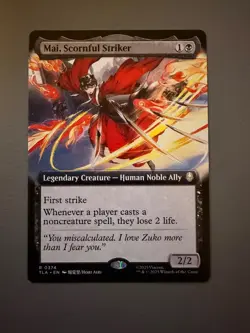 Mai, Scornful Striker 374 - Regular - (Extended Art) Avatar: The Last Airbender - Image 1