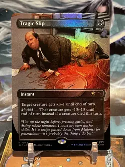 MTG | Tragic Slip 7043✨FOIL✨ [Secret Lair Dwight’s Destiny] - Image 1