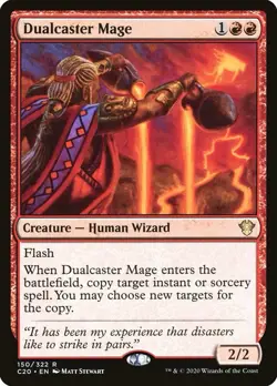 🧙Duelcaster Mage R 150/322 C20 Commander 2020 MTG - Image 1