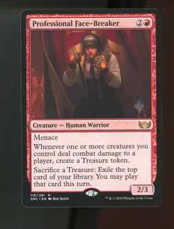 MTG Professional Face-Breaker Streets of New Capenna Pack Promo 116/281 - Image 1