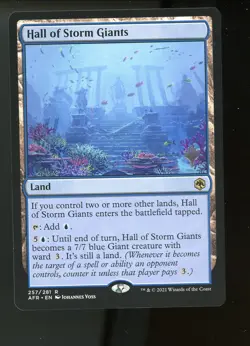 MTG Hall of Storm Giants Adventures In The Forgotten Realms Promo 257/281 - Image 1
