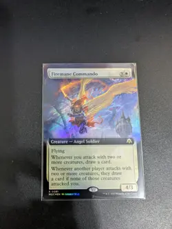 Firemane Commando (Extended Art) Commander: March of the Machine Foil - Image 1