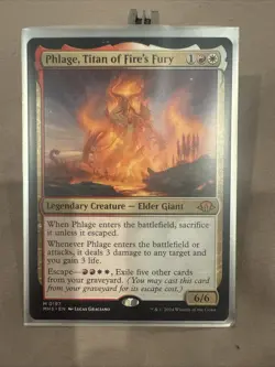 Phlage, Titan of Fire's Fury Modern Horizons 3 Regular - Image 1